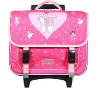 Bagtrotter Cartable à roulettes Phileas Rose Danseuses 38 cm Enfant Synthétique