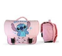 Bagtrotter Cartable scolaire 38 cm Stitch Rose