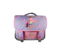 Bagtrotter - Cybel - Cartable 38cm - Violet - 2 Compartiments - 1 Poche Sous Rabat - 1 Poche Bouteille - Bretelles Matelassés - Fond Renforcé - Dos Matelassé - 38x13x34cm - Matière Polyester -