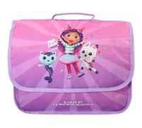 Bagtrotter - Gabby et La Maison Magique - Cartable 32cm - Violet - 1 Compartiment - Bretelles Matelassés - 32x10x23cm - Matière Polyester - Cartable Scolaire Maternelle