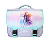 Bagtrotter - La Reine des Neiges - Frozen - Disney - Cartable 38cm - Violet - 2 Compartiments - 1 Poche Sous Rabat -...