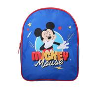 Bagtrotter Sac à dos scolaire Mickey 31 cm Bleu - 1 compartiment zippé, bretelles matelassées