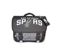 Bagtrotter NBA San Antonio Spurs - Cartable scolaire 38 cm - Noir - Garçon - 2 compartiments