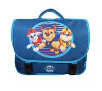 Bagtrotter - Pat'Patrouille - Cartable 38cm - Bleu - 2 Compartiments - 1 Poche Sous Rabat - Bretelles Matelassés - Fond Renforcé - Dos Matelassé - 38x13x34cm - Matière Polyester - Cartable