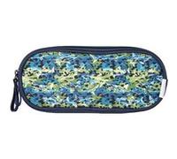 Bagtrotter - Phileas - Requins - Trousse Scolaire Rectangulaire - Marine - 2 Compartiments Zippés - 23x7x10cm - Matière Polyester - Accessoire et Papeterie Scolaire MARINE G