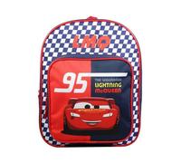 Bagtrotter Sac à dos 31 cm avec poche maternelle Cars Rouge et bleu