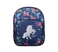 Bagtrotter sac à dos 31 cm avec poche maternelle cybel cheval licorne bleu