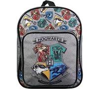 Sac à dos avec poche maternelle harry potter gris TU