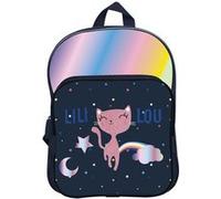 Sac à dos avec poche maternelle lili lou bleu TU