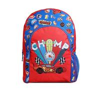 Bagtrotter Sac à Dos 37 cm avec Poche Disney Cars Voiture Flash McQueen Rouge et Bleu