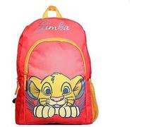 Sac à dos avec poche disney le roi lion simba rouge TU