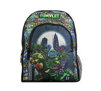 Bagtrotter Sac à Dos 37 cm avec Poche Tortues Ninja Noir