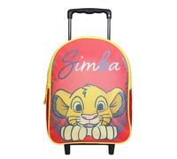 Bagtrotter Sac à dos à roulettes Disney Le Roi Lion Simba 31 cm Rouge