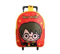 Bagtrotter Sac à dos à roulettes 31 cm - Harry Potter - Maternelle - 1 compartiment - Rouge Chibi