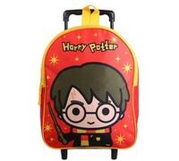 Sac à dos scolaire à roulettes maternelle harry potter rouge TU