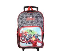 Bagtrotter Sac à dos à roulettes Marvel Avengers 41 cm Noir