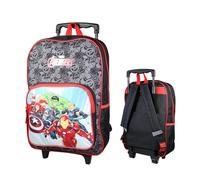 Bagtrotter Sac à dos à roulettes 41 cm Marvel Avengers Noir