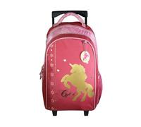 Bagtrotter Sac à dos à roulettes Cybel Rose