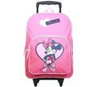Bagtrotter Sac à Dos à roulettes Disney Minnie Noeud Rose