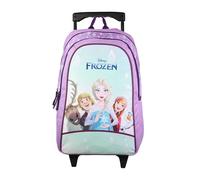 Bagtrotter Sac à dos à roulettes La Reine des Neiges Frozen Violet Enfant Fille Multicolore
