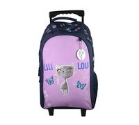 Bagtrotter sac à dos à roulettes Lili Lou violet