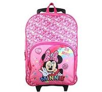 Sac à dos scolaire à roulettes minnie so cool rose TU
