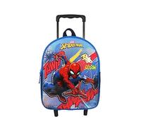 Bagtrotter Sac à Dos à roulettes Spider-Man 31cm Bleu, Bleu, 25x11x31, Bleu, 25x11x31