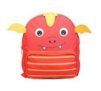 BAGTROTTER Sac à dos gouter maternelle 3D Dragon Kids Rouge Rouge G
