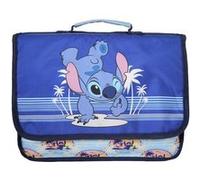 Bagtrotter - Stitch - Bleu - Cartable 32cm - 1 Compartiment - Bretelles Matelassés - 32x10x23cm - Matière Polyester - Cartable Scolaire Maternelle