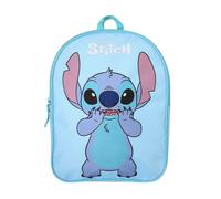 Bagtrotter - Stitch - Sac à Dos Scolaire Goûter 31 cm - Bleu Clair - 1 compartiment zippé - Bretelles Matelassées -...