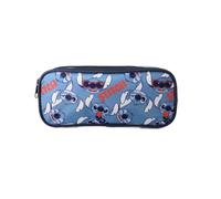 Bagtrotter Stitch- Trousse Scolaire - Bleu - 2 Compartiment