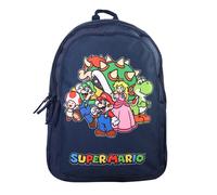 Sac à dos scolaire primaire super mario bleu TU