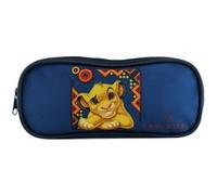 Bagtrotter trousse scolaire 2 compartiments disney le roi lion simba bleue