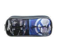 Bagtrotter Trousse Scolaire 2 Compartiments Disney Star Wars Bleu