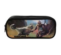 BAGTROTTER Trousse scolaire 2 compartiments Disney Star Wars / The Mandalorian Baby Yoda Multicolore