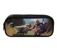BAGTROTTER Trousse scolaire 2 compartiments Disney Star Wars / The Mandalorian Baby Yoda Multicolore