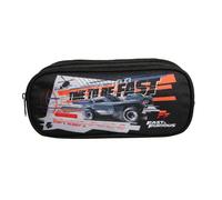 Bagtrotter Trousse Scolaire 2 Compartiments Fast and Furious Noir