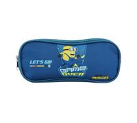 Bagtrotter Trousse Scolaire 2 Compartiments Les Minions Bleu