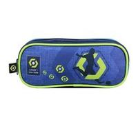 Bagtrotter Trousse Scolaire 2 Compartiments Ligue 1 Football Bleue