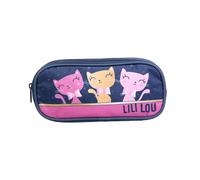 Bagtrotter Trousse Scolaire 2 Compartiments Lili Lou Bleue