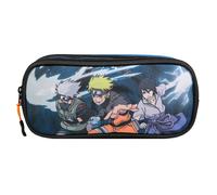 Bagtrotter trousse scolaire 2 compartiments naruto bleu