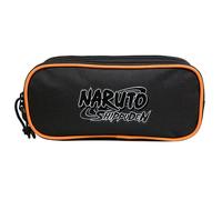 Bagtrotter trousse scolaire 2 compartiments naruto noir
