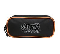 Bagtrotter Trousse Scolaire 2 Compartiments Naruto Noir