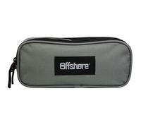 Bagtrotter trousse scolaire 2 compartiments offshore grise