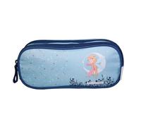 Bagtrotter Trousse scolaire Phileas - 2 compartiments - zippée - Bleu