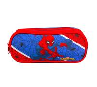 Bagtrotter Trousse scolaire Spider-Man – 2 compartiments – Bleu