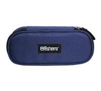 BAGTROTTER Trousse scolaire ovale Plumier Offshore Bleue Bleu G