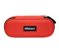 BAGTROTTER Trousse scolaire ovale Plumier Offshore Rouge Rouge G