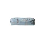 Bagtrotter Trousse Scolaire rectangulaire Brillante - Bleu - Fille - 1 Compartiment
