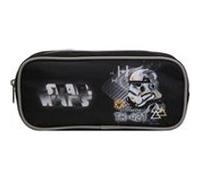 Bagtrotter Trousse Scolaire rectangulaire Disney Star Wars Noire
